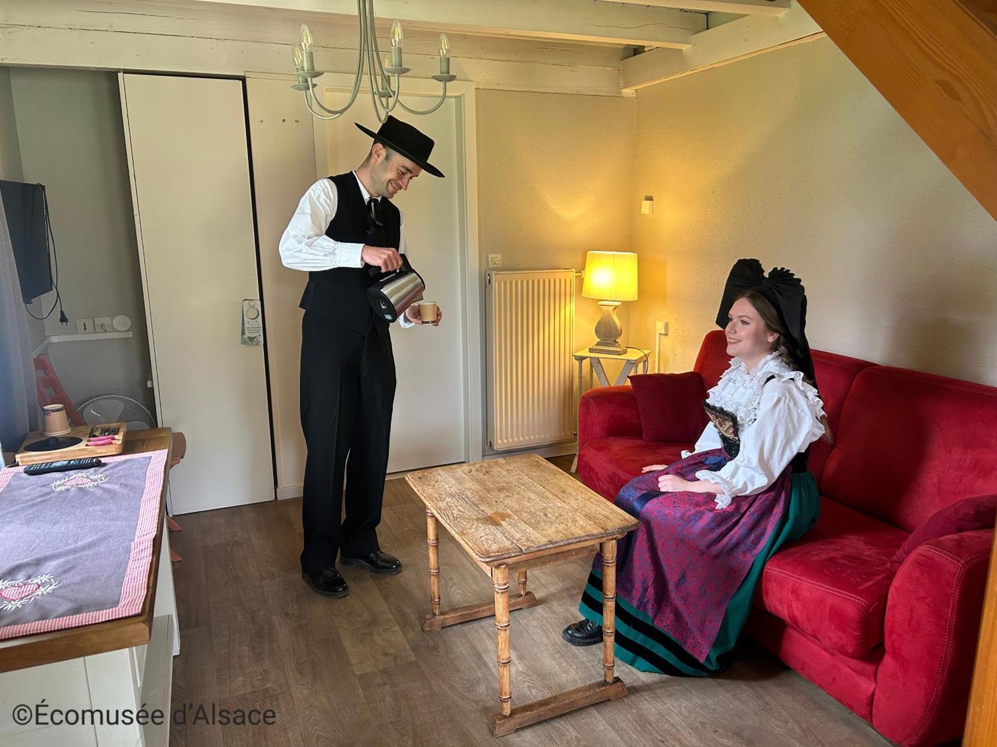 Les Loges de l'Ecomusée D'Alsace Ungersheim Exterior foto